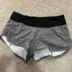 Lululemon speed shorts